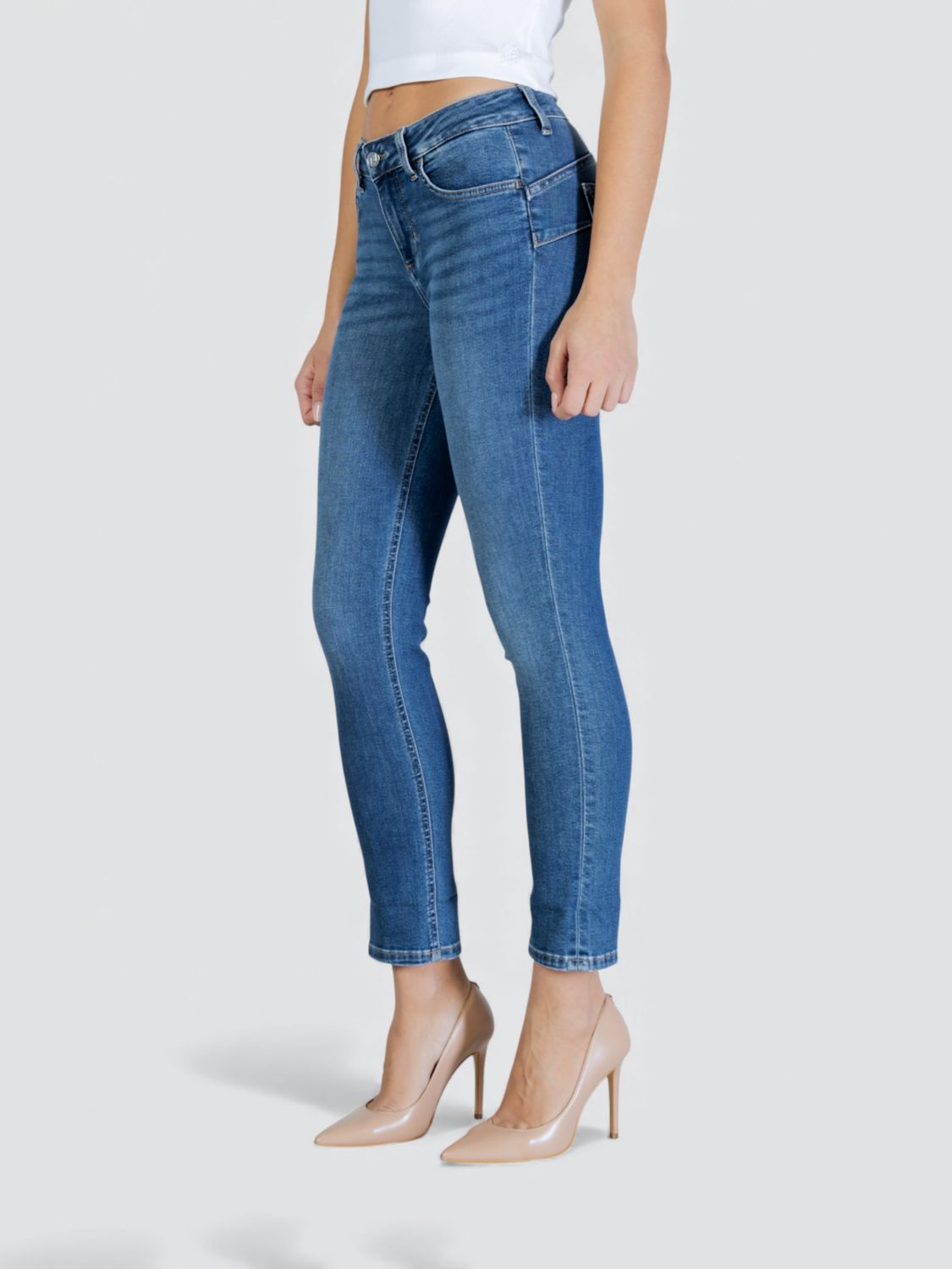 Jeans Woman color Black