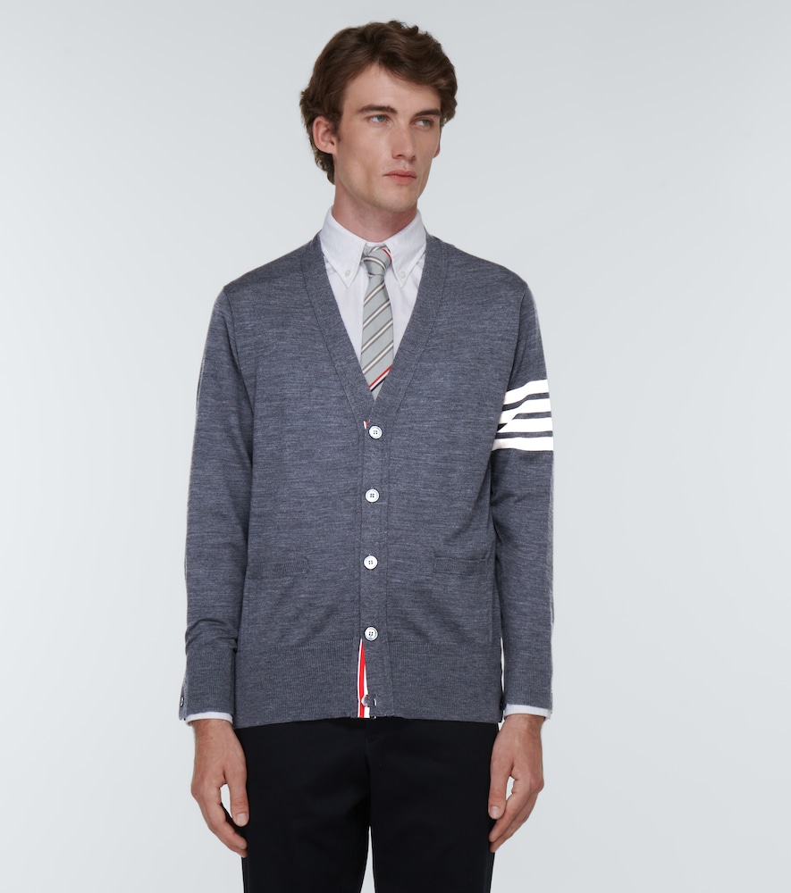 Thom Browne 4-Bar wool cardigan