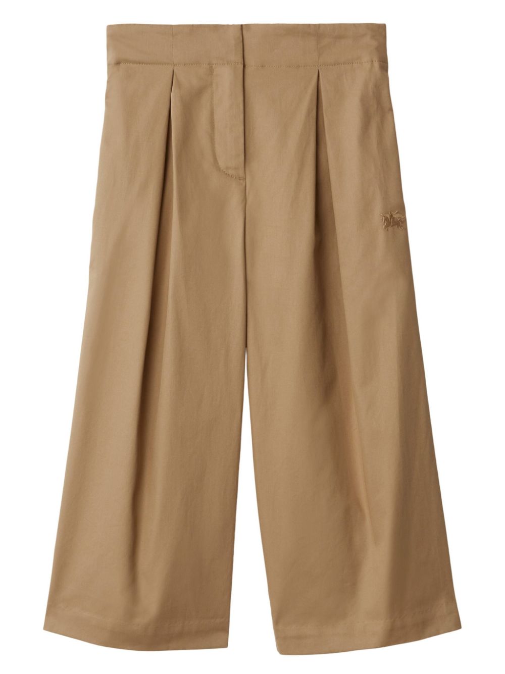 EKD pleated cotton trousers - Brown