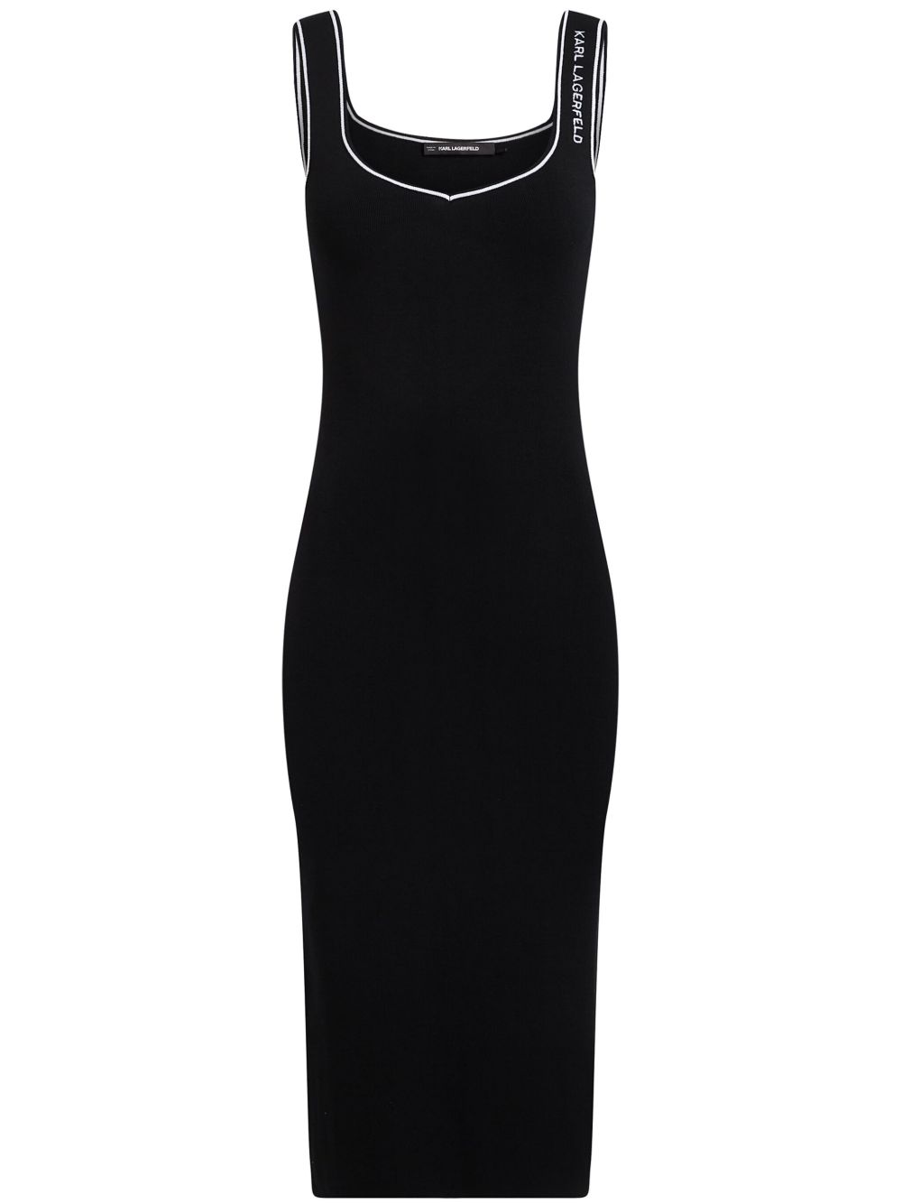 Knitted dress - Black