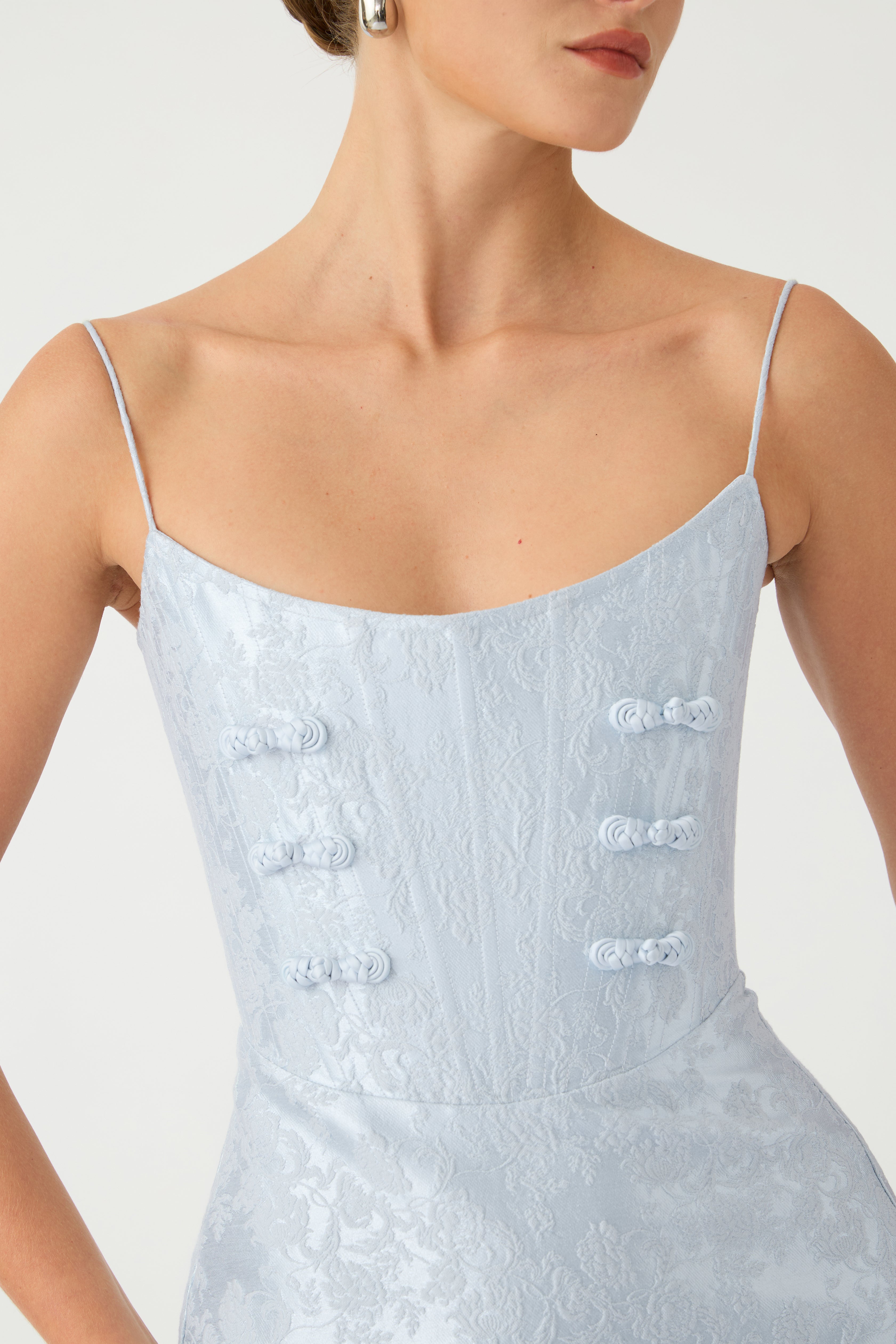 Andi Brocade Mini Dress