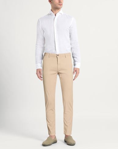 Man Pants Beige Size 30 Tencel, Cotton, Elastane