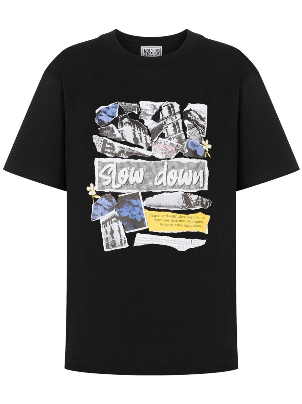 Slow Down Archive T-shirt - Black