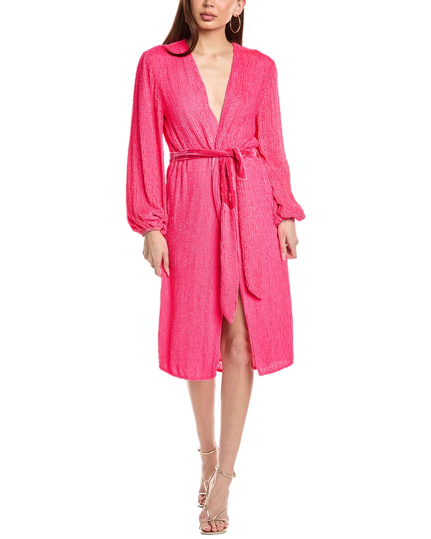 Retrofête Sequin Wrap Dress