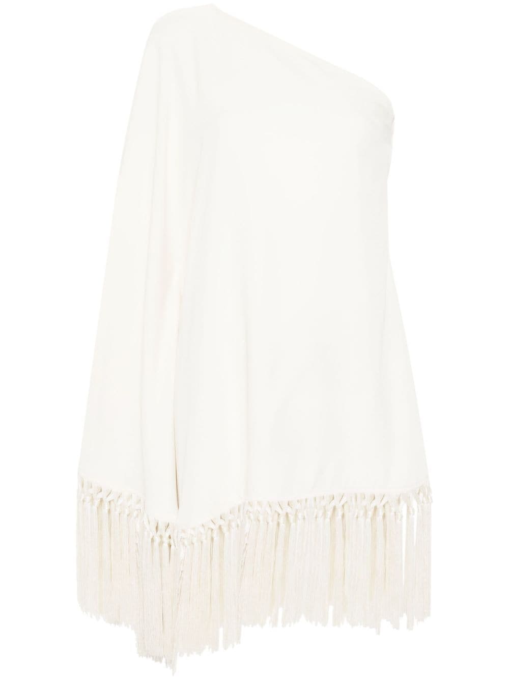 Arno one-shoulder minidress - White