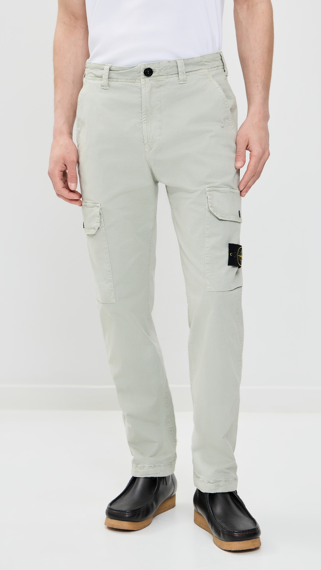 Garment Dyed Cargo Pants Sage