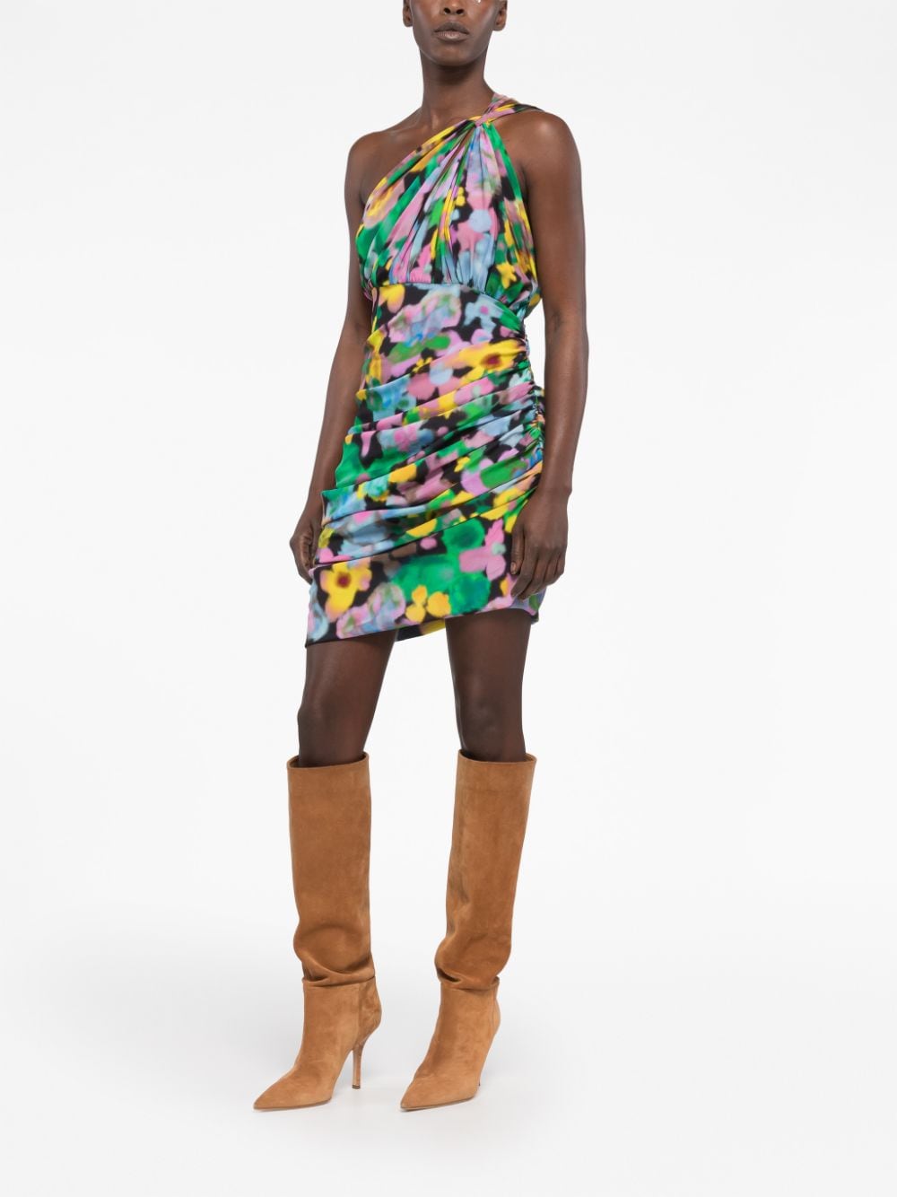 Az Factory With Lutz Huelle One Shoulder Mini Dre