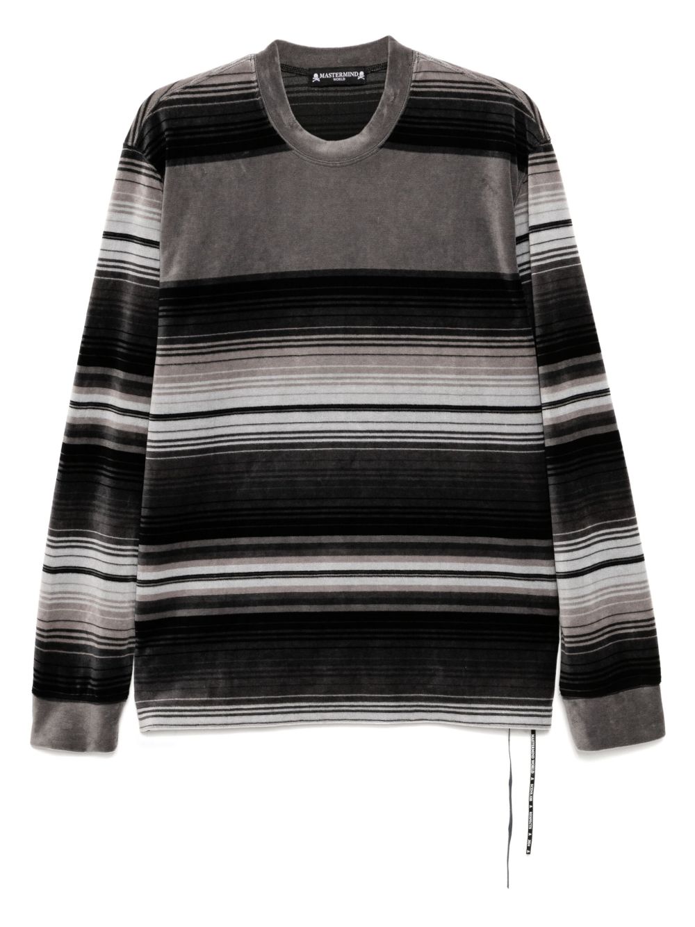 Mastermind World velvet T-shirt - Black