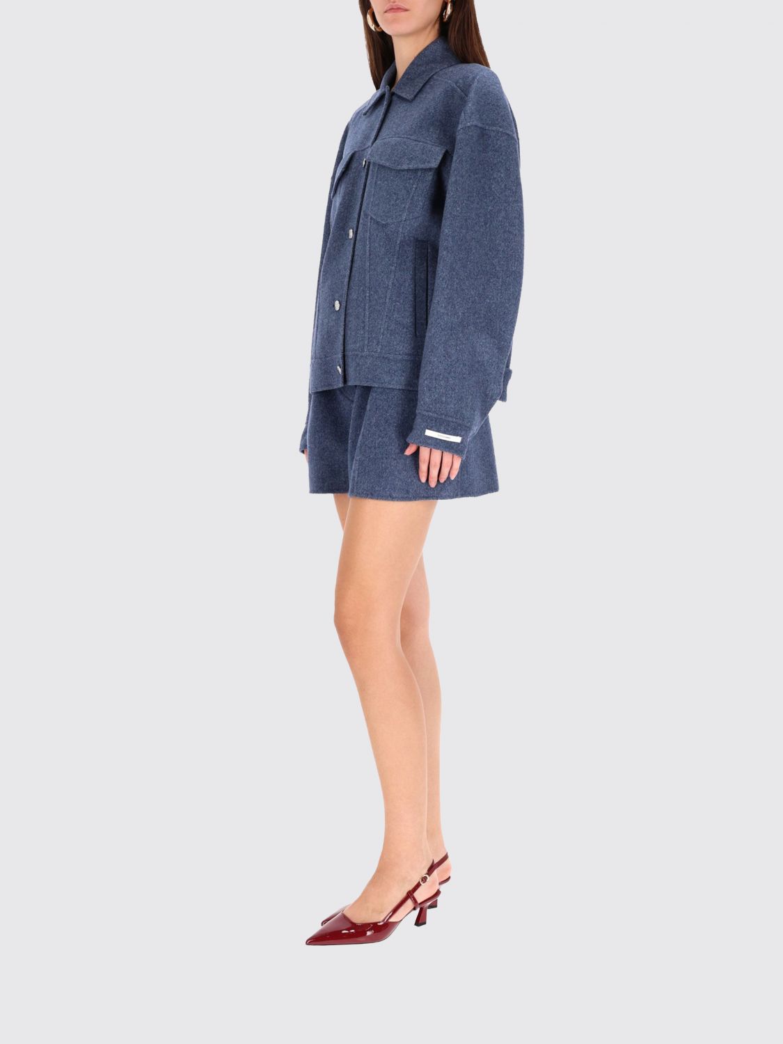 Jacket Woman color Blue