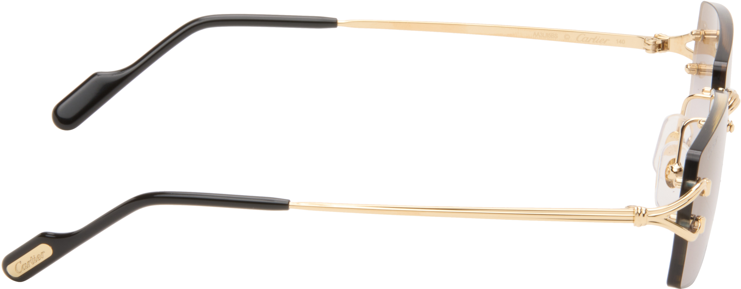 Gold Classic C Motif Sunglasses