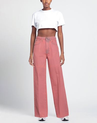 ! Woman Jeans Antique rose Size 24 Cotton