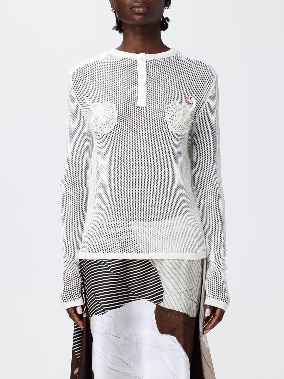 Sweater Woman color White