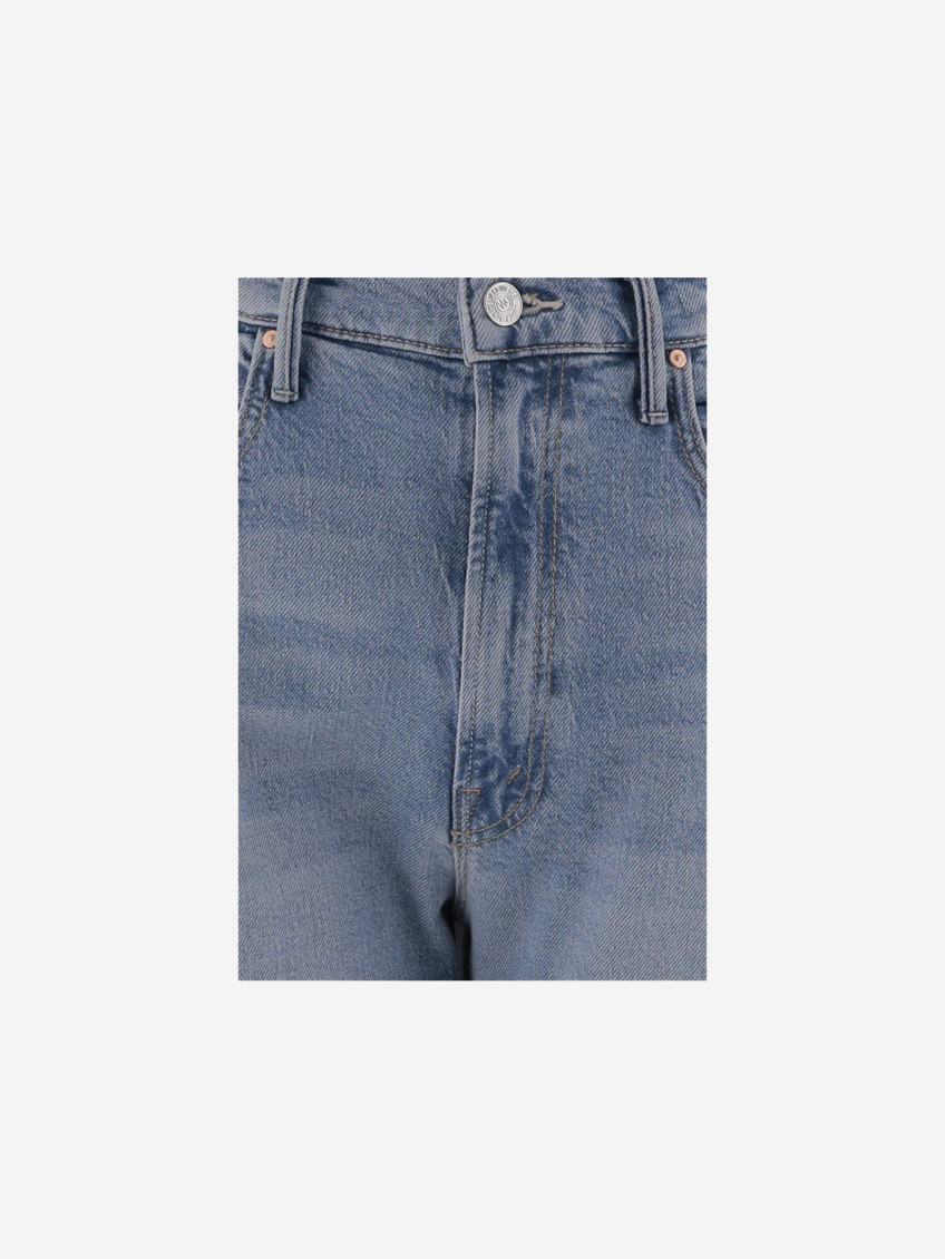 Blue Wide Leg Jeans