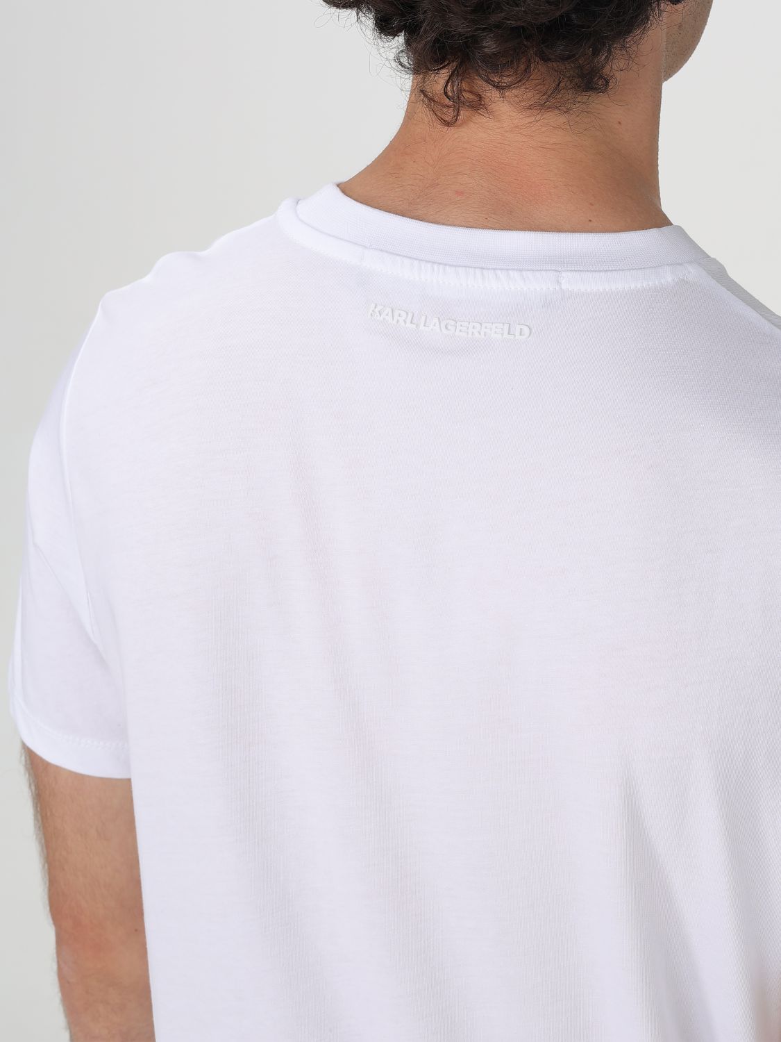 T-Shirt KARL LAGERFELD Men color White