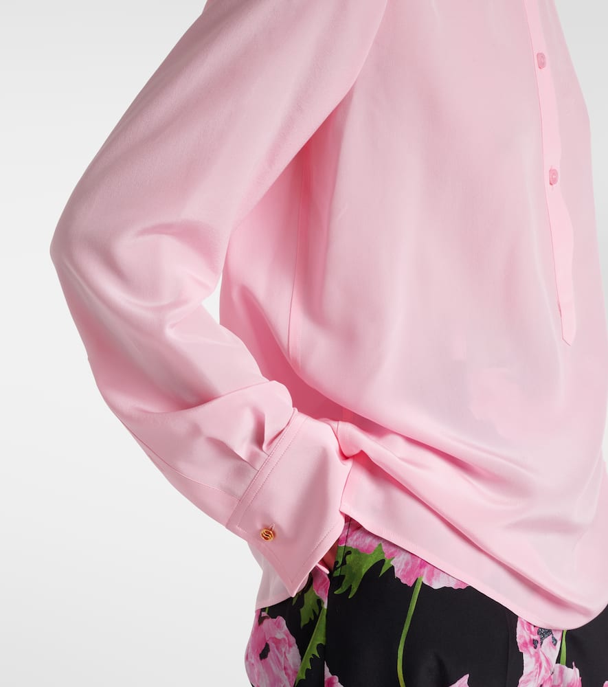 Iconic silk shirt