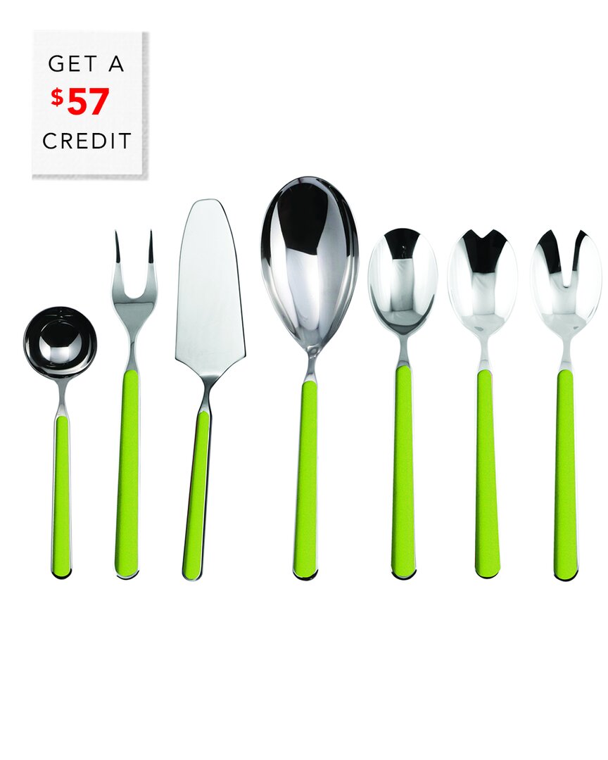 7Pc Flatware Set With $57 Credit