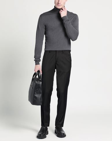 Man Pants Black Size 31 Polyester, Viscose, Elastane