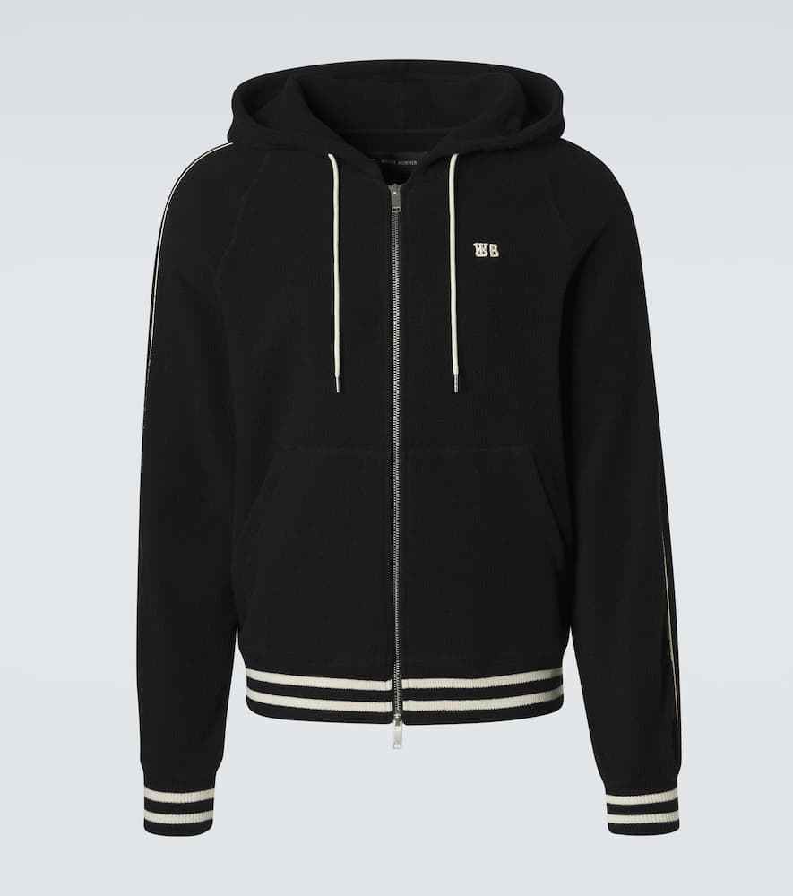 Prince cotton-blend terry hoodie