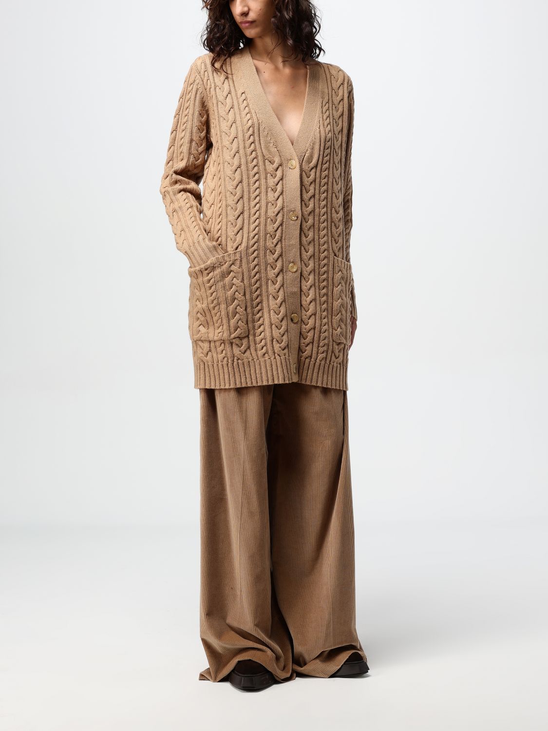 Sweater Woman color Camel