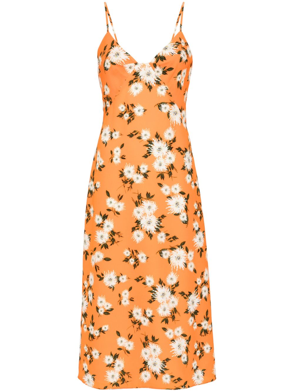 Amaris midi dress - Orange
