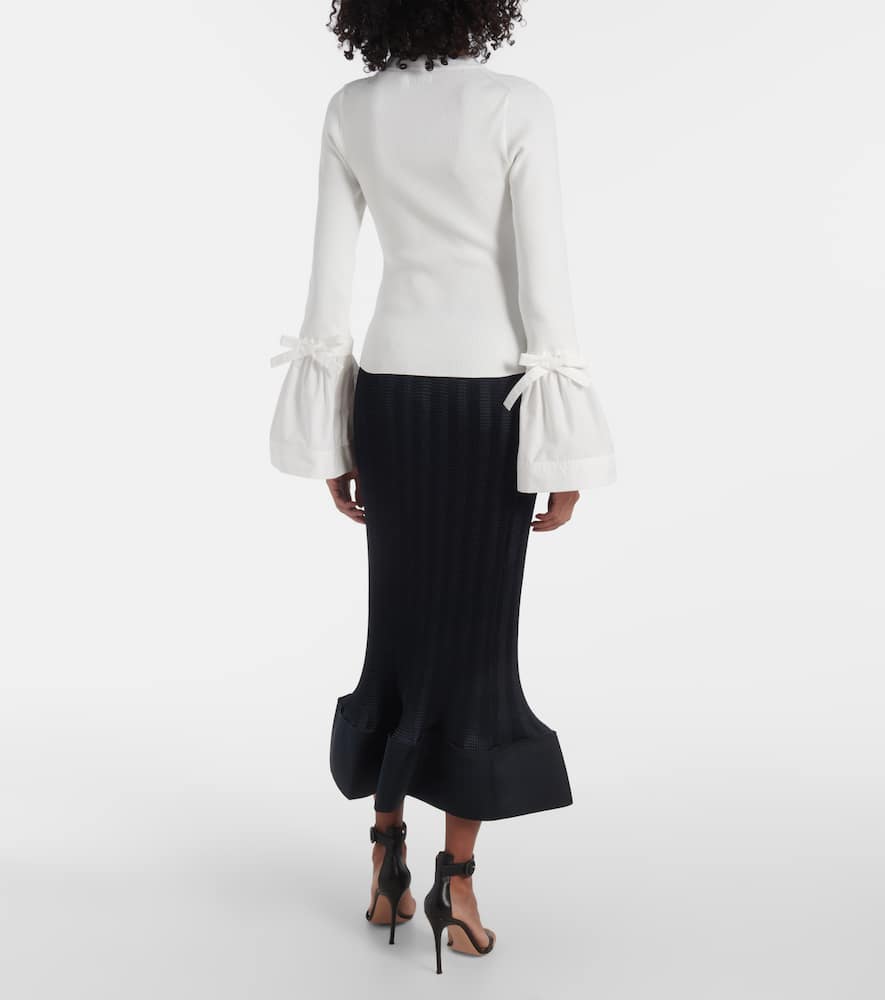 Agata ruffled top
