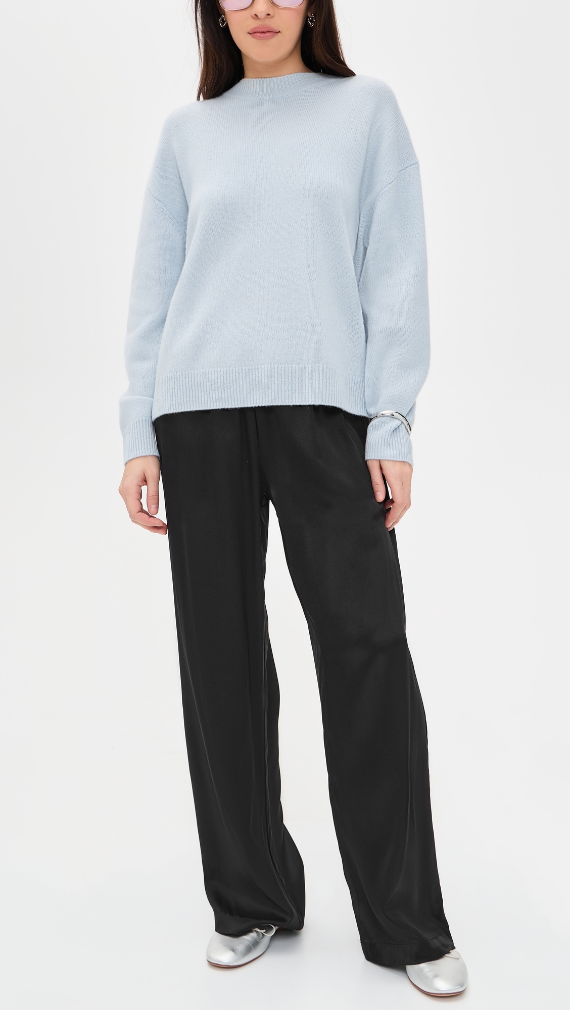 The Silk Simple Pants Jet