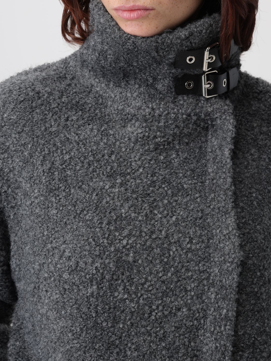 Coat Woman color Grey