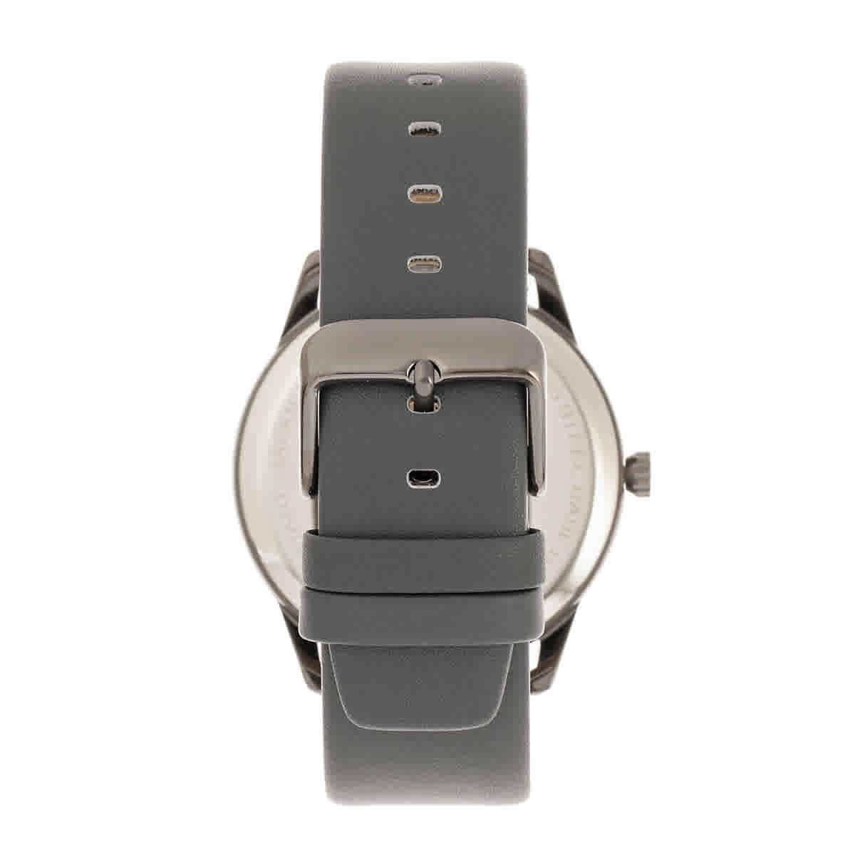 The 6300 Dial Charcoal Leather Watch SIM6306