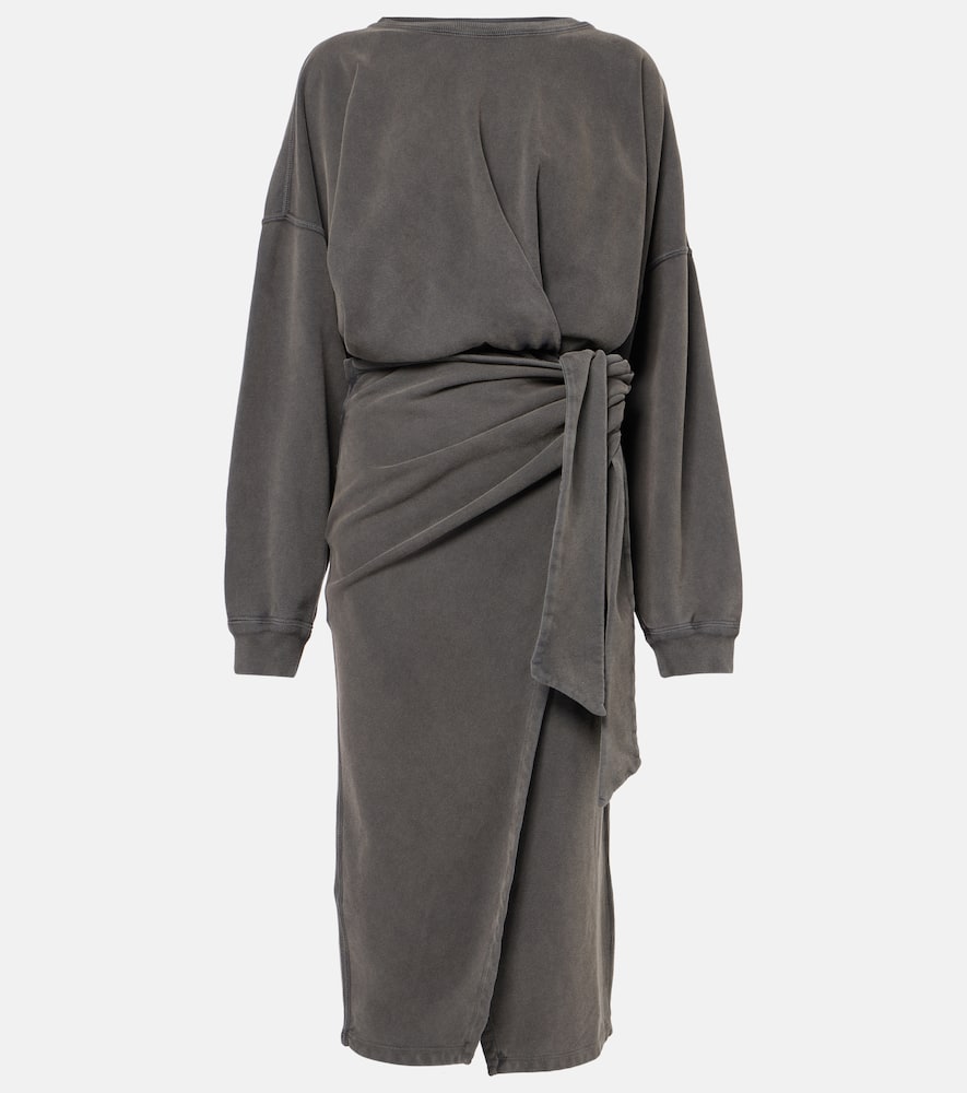 Sandrina cotton jersey sweatshirt dress