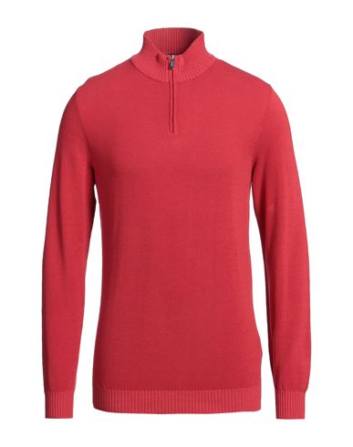 Man Turtleneck Red