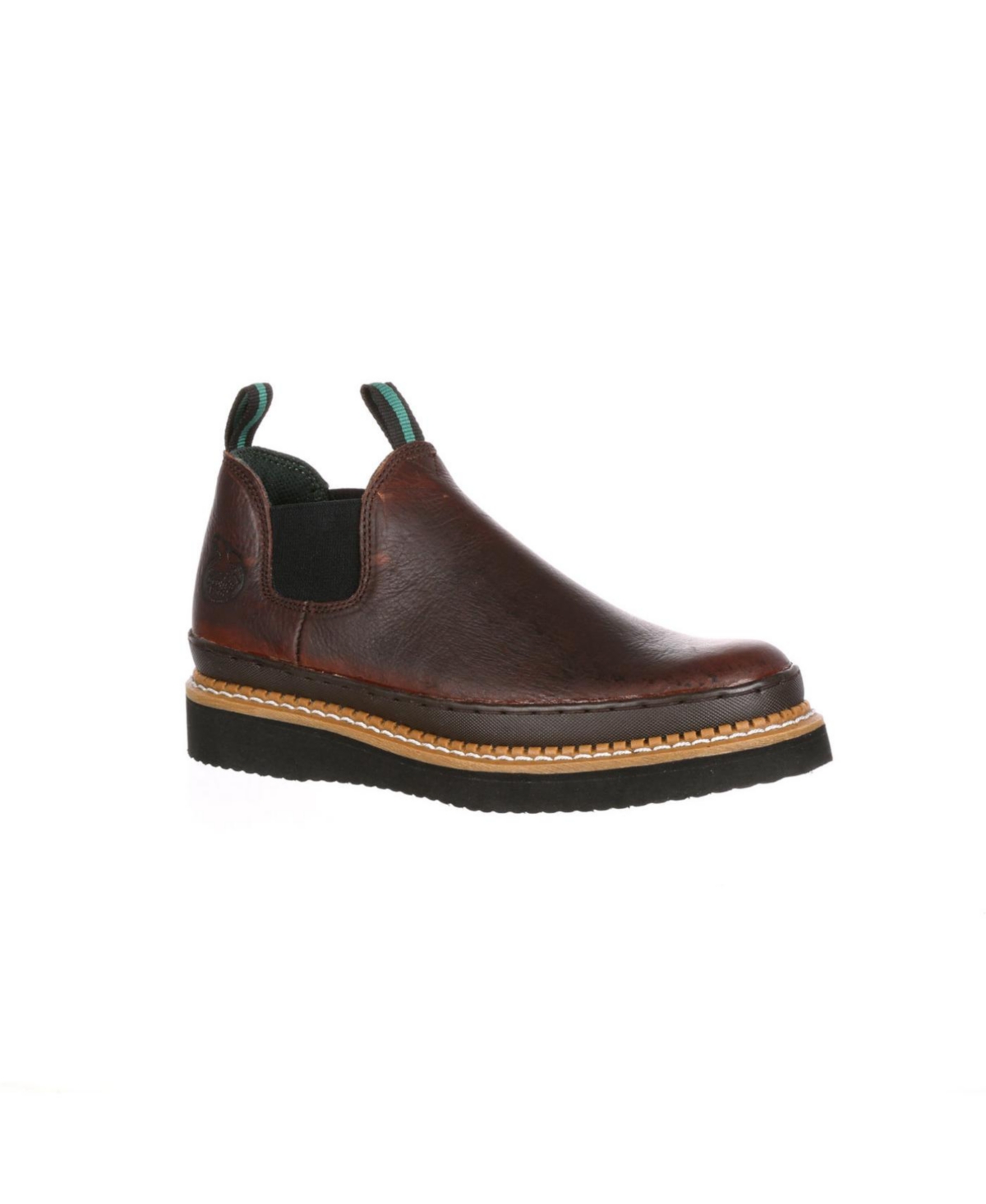 Men's Wedge Romeo Work Shoe - Soggy brown
