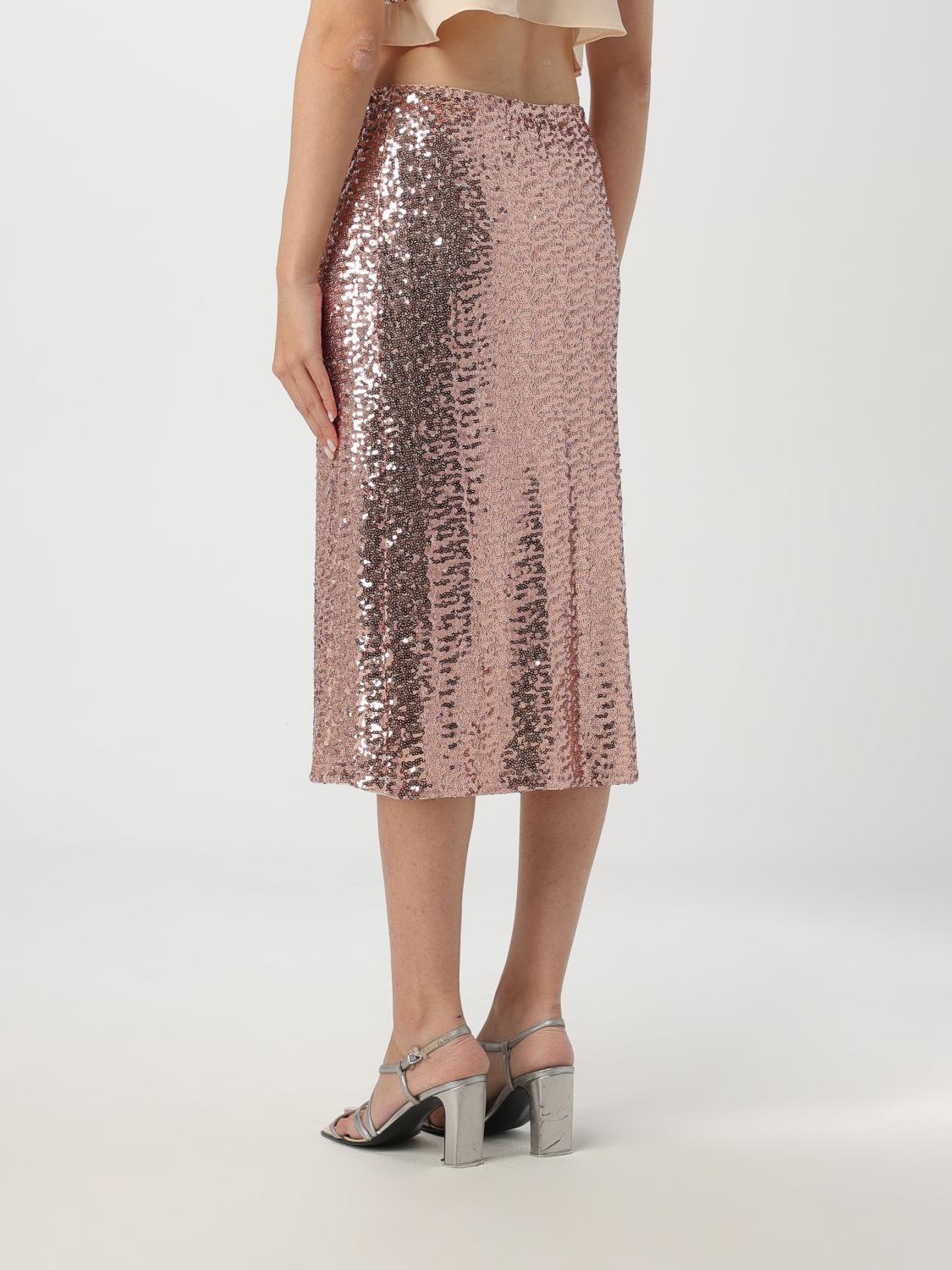 Jolette sequinned pencil skirt - Blue