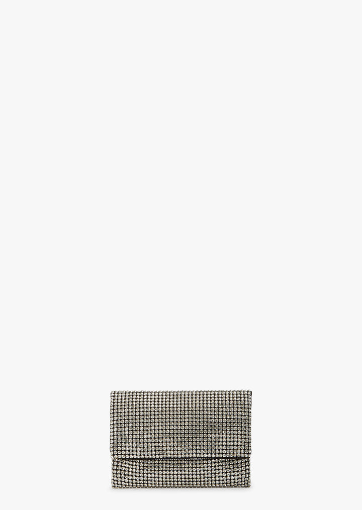 Maddox Clear Crystal Clutch