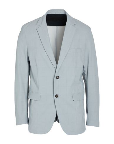 Man Blazer Grey Size 36 Polyamide, Elastane