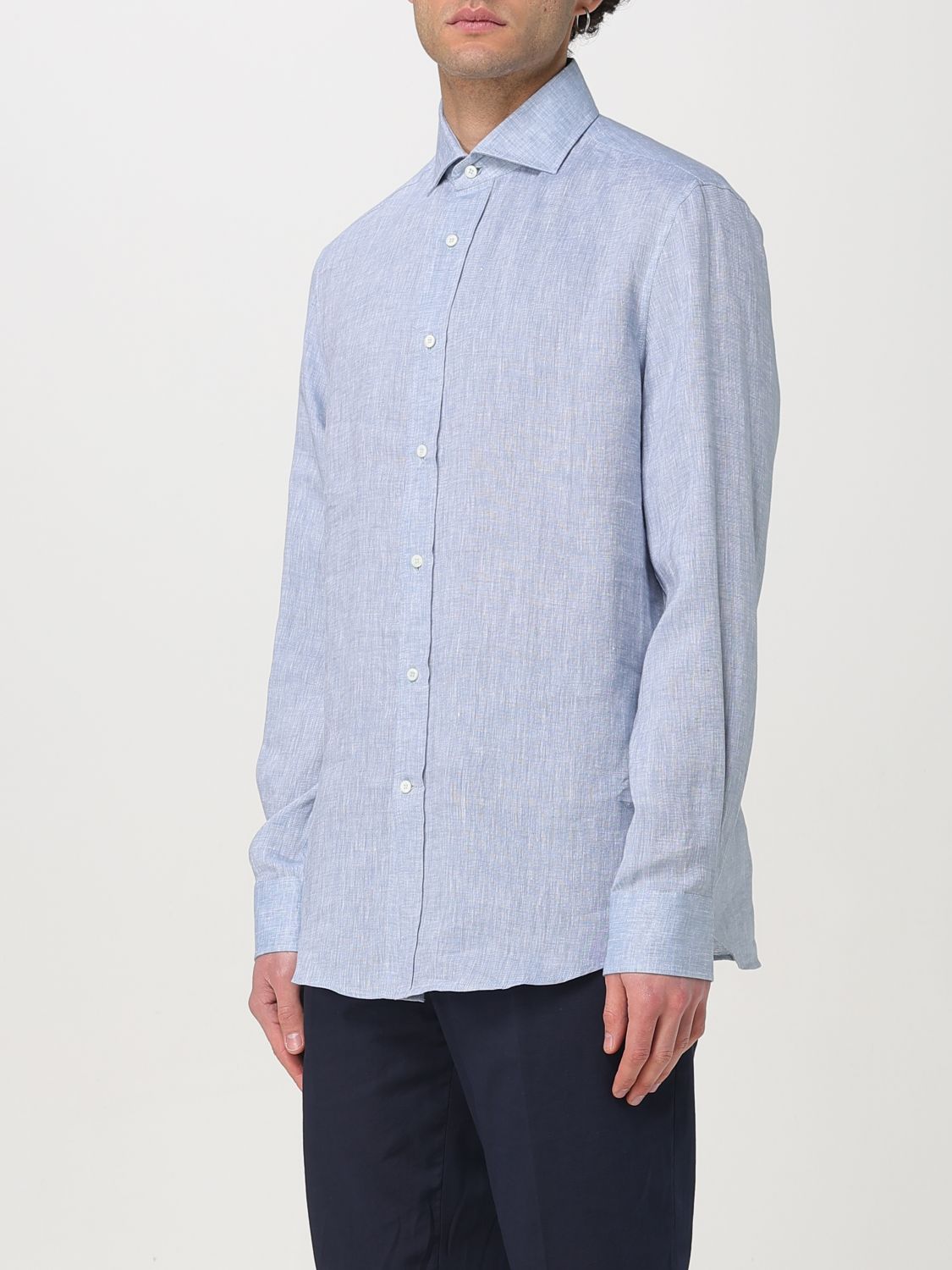 Linen shirt - Blue