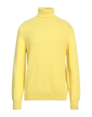 Man Turtleneck Yellow Size XXXL Acrylic, Wool, Alpaca wool