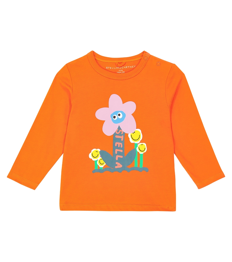 Baby printed cotton jersey T-shirt