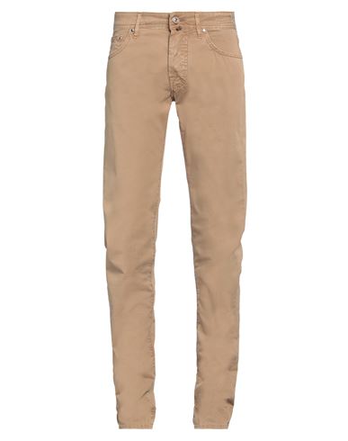 Jacob Cohёn Man Pants Camel Size 30 Cotton, Elastane, Polyester