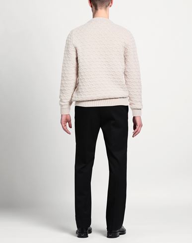 Man Sweater Ivory Size 44 Merino Wool
