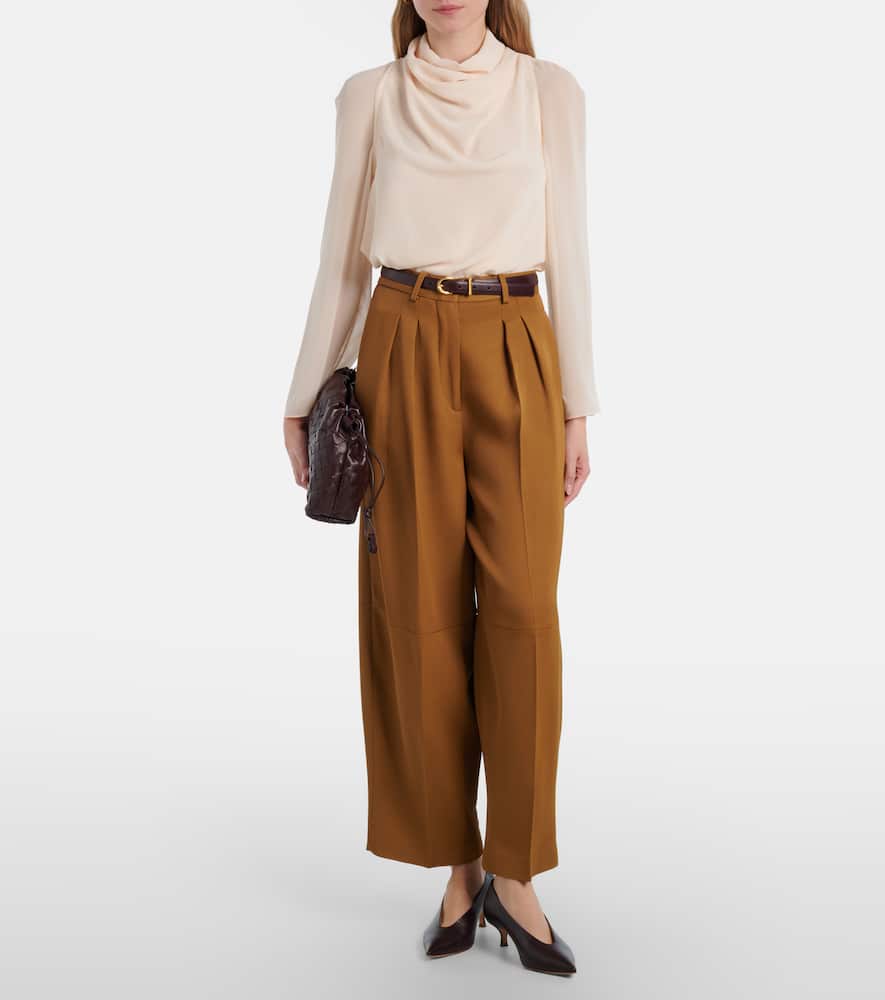 Cara draped top