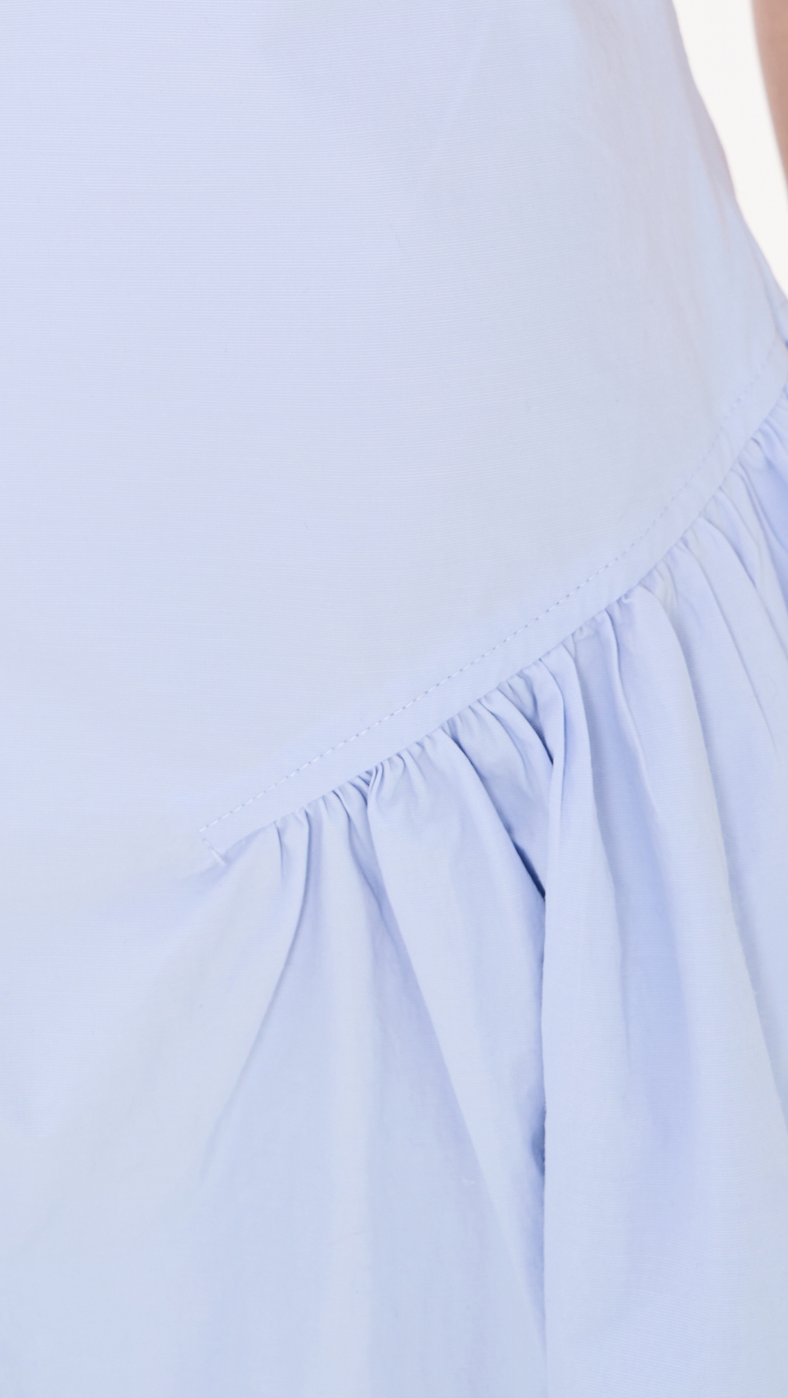 Kendall Dress in Tech Cotton Sky