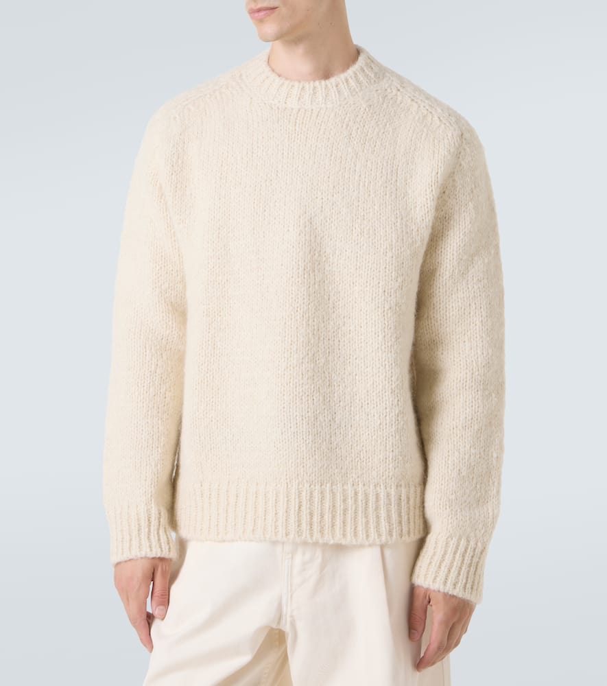 Mohair and alpaca-blend sweater