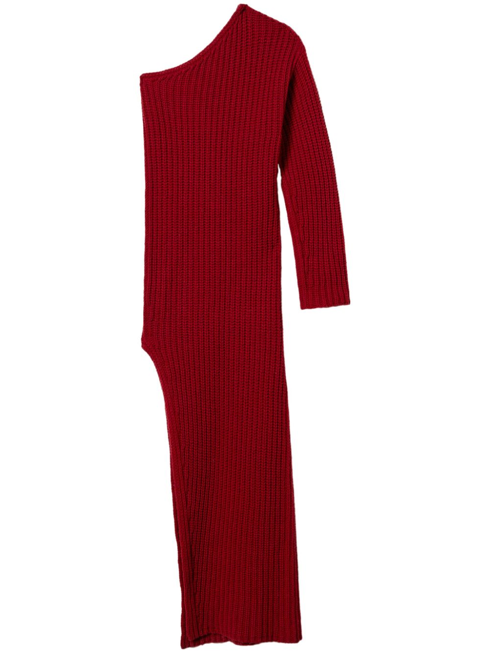 Alice knitted maxi dress - Red