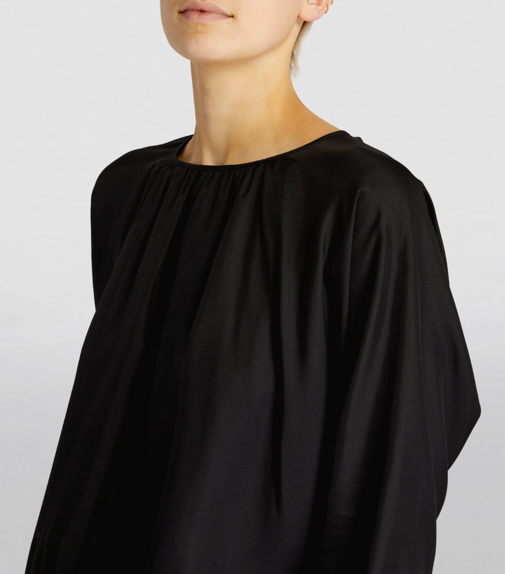 Silk Rhodes Midi Dress