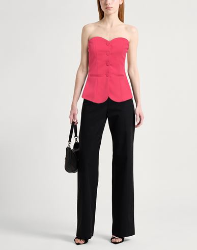 Woman Top Fuchsia Size M Polyester