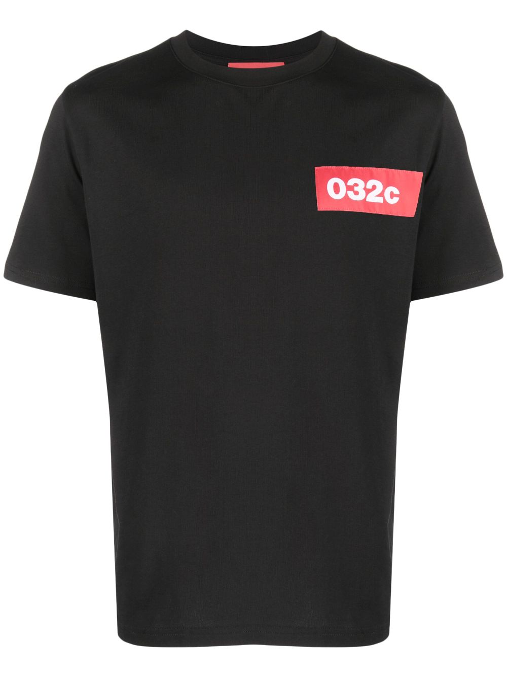 Chest logo-print T-shirt - Black