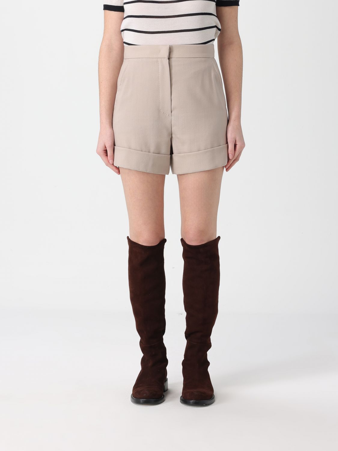 Shorts Woman color Sand