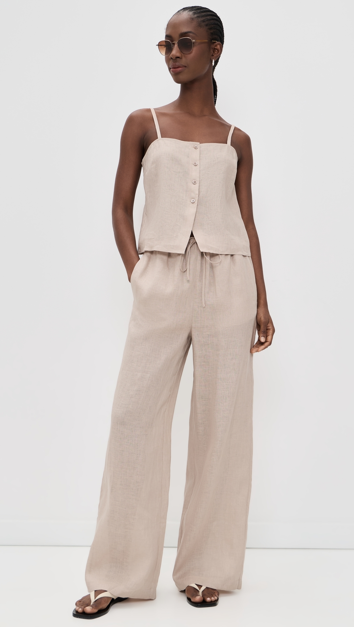 The Linen Lounge Pants Flax