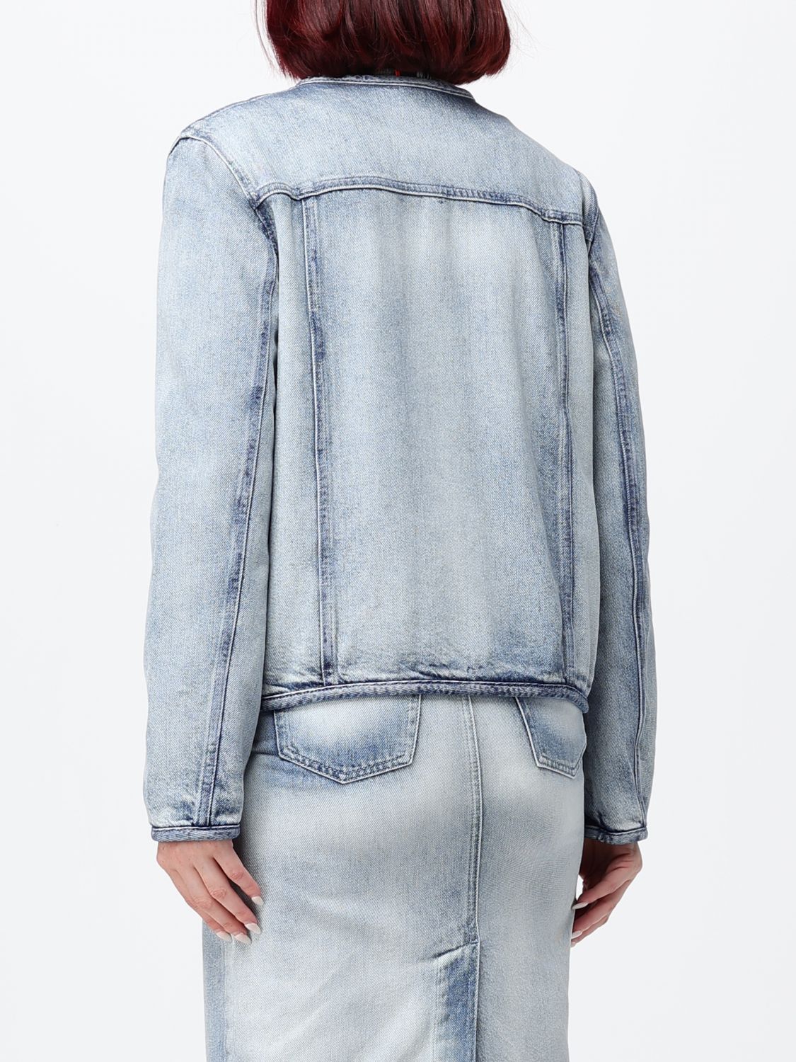 Jacket Woman color Blue