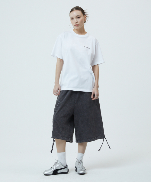 2PACK ORIGIN LOGO TEE WH/BK